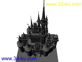 3D打印模型城堡的图片