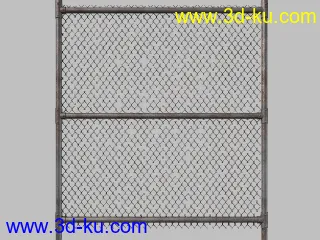 3D打印模型铁丝网，网的部分可不是贴图哦！的图片