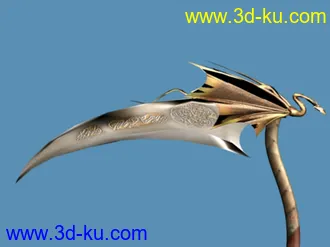 3D打印模型钩镰弯刀的图片