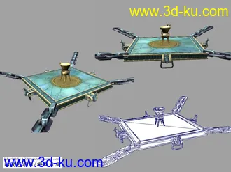 3D打印模型小小游戏场景的图片