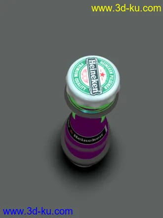 3D打印模型菜鸟发出瓶子一枚的图片