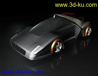 3D打印模型法拉利-概念车的图片