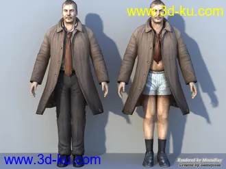 3D打印模型首发 寂静岭3 - 道格拉斯 (Silent Hill 3 - Douglas)的图片