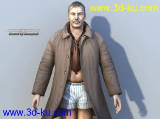 3D打印模型首发 寂静岭3 - 道格拉斯 (Silent Hill 3 - Douglas)的图片