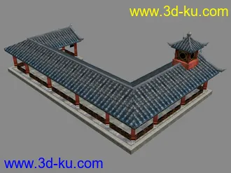 古走廊模型的图片