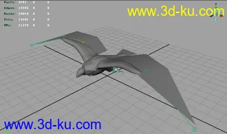 3D打印模型整一个 老鹰的动画。。。的图片