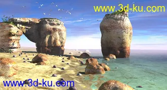 3D打印模型重磅炸弹重现，VOCANSON 11场景（高模）的图片