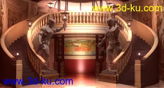 3D打印模型重磅炸弹重现，VOCANSON 11场景（高模）的图片