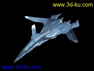 3D打印模型自制   “歼10”   低模－游戏用的图片