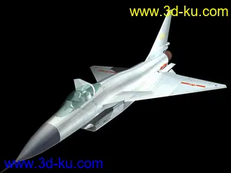 3D打印模型自制   “歼10”   低模－游戏用的图片