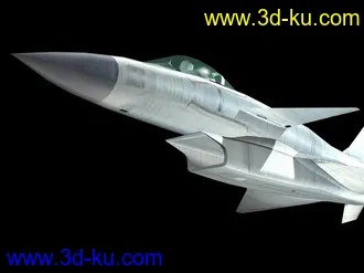 3D打印模型自制   “歼10”   低模－游戏用的图片