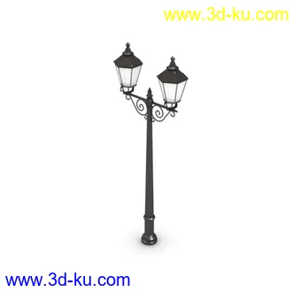 一个很好的路灯模型的图片