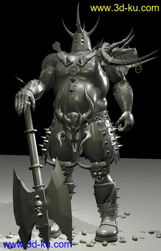 3D打印模型希望多多支持，作品怪兽的图片