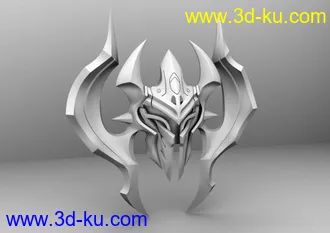 3D打印模型面盔的图片