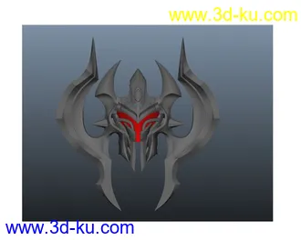 3D打印模型面盔的图片