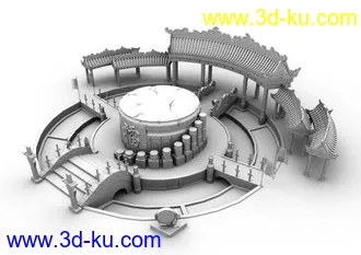 3D打印模型擂台的图片