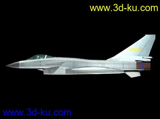 3D打印模型自制的  “”歼10“”   低模，修复附件下载的图片