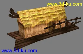 3D打印模型卡通房子的图片