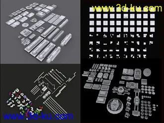 3D打印模型绝对好的机械场景零件（申精）的图片