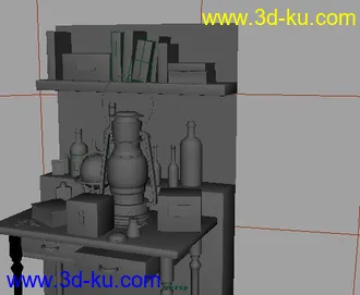 3D打印模型马灯的图片