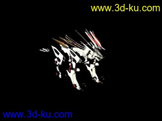 3D打印模型自己做的一只索狮兽的图片