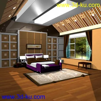 3D打印模型卧室场景 我的期末作业 大家多多关照的图片