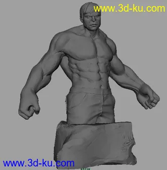 渲染粘土模型的图片