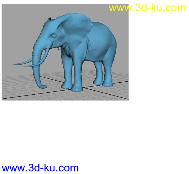 大象模型的图片1