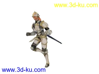 好象是ＦＦ９游戏里面的一个模型．．的图片