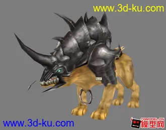 3D打印模型骑兽的图片