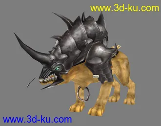 3D打印模型骑兽的图片