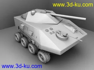 3D打印模型就是装甲车的图片