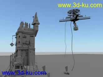 3D打印模型威廉古堡的图片