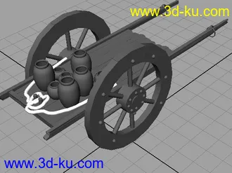 3D打印模型小车的图片