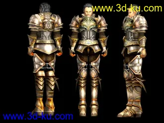 一套游戏模型，模型和贴图不错哦的图片