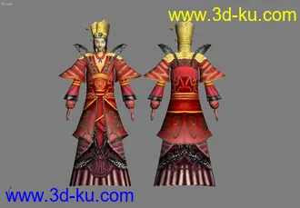 一套游戏模型，模型和贴图不错哦的图片