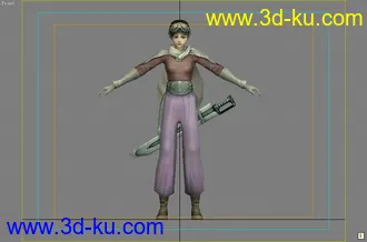 一套游戏模型，模型和贴图不错哦的图片