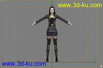 一套游戏模型，模型和贴图不错哦的图片