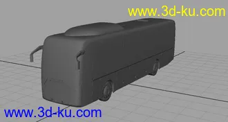 3D打印模型maya公共汽车的图片