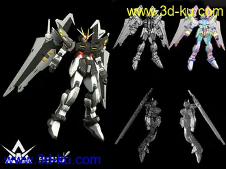 3D打印模型漆黑强袭的图片