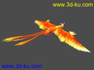 3D打印模型凤凰的图片