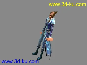 3D打印模型几个科幻人物的图片