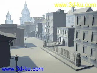 3D打印模型Maya场景加灯光的图片