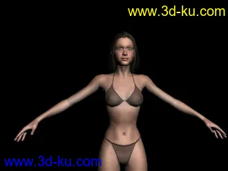 3D打印模型经整理好的真实女人的图片