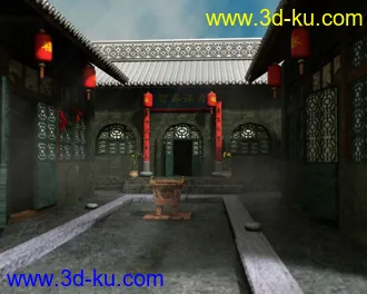 3D打印模型MAYA中试写实场景的图片