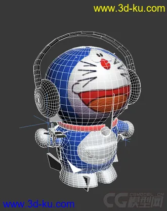 3D打印模型机器猫一个的图片