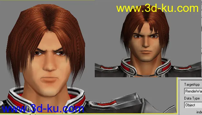 不是極品我不發[二]，KOF3D八神庵模型的图片1