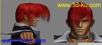 不是極品我不發[二]，KOF3D八神庵模型的图片