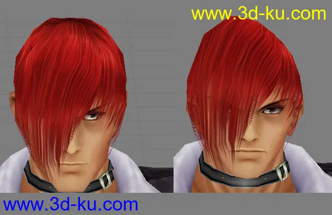 不是極品我不發[二]，KOF3D八神庵模型的图片4