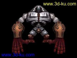 3D打印模型原创 机械猩猩的图片